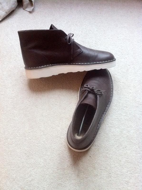 clarks desert boots vibram sole