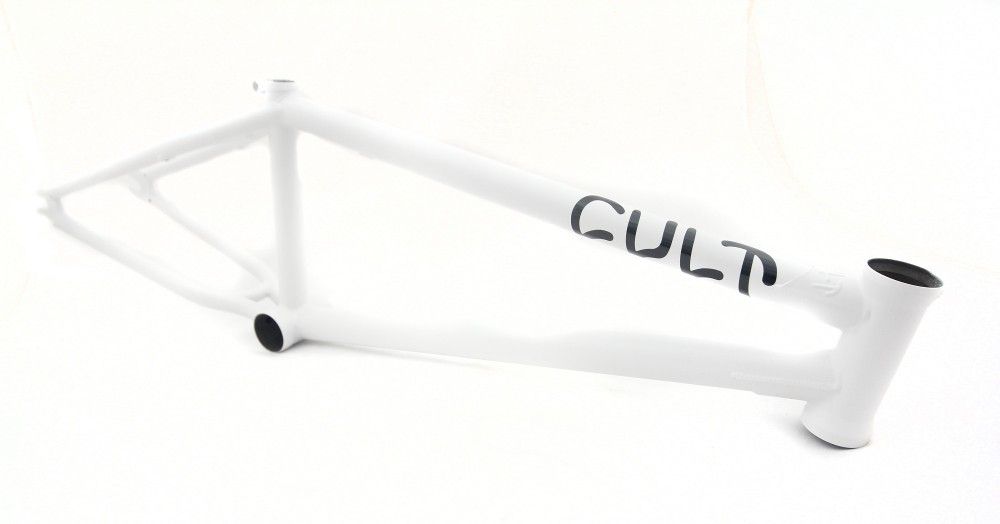 Cult Crew Bmx Os V3 Frame White 21 21 Fit Sandm Chase Dehart Team