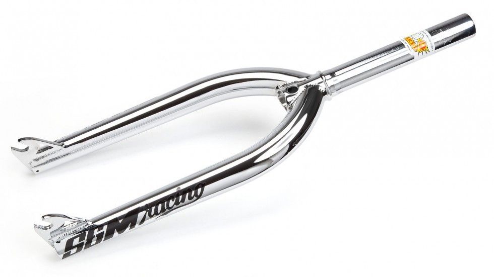 S&M TAPERED RACE FORK XLT FORKS CHROME 20 INCH V2 BIKE BMX FORKS 20