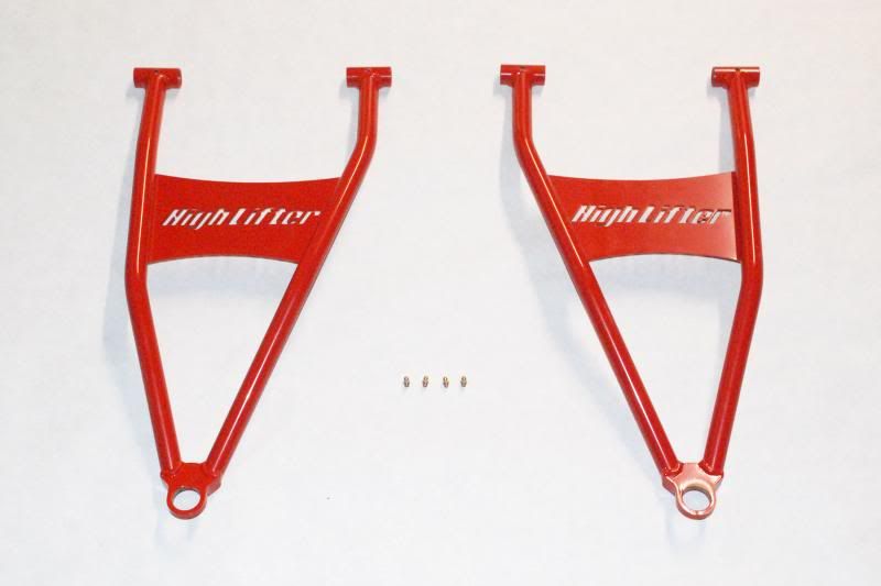 Released from High Lifter's R&D RZR 1000 Front Control Arms, Upper Radius Bars Polaris RZR
