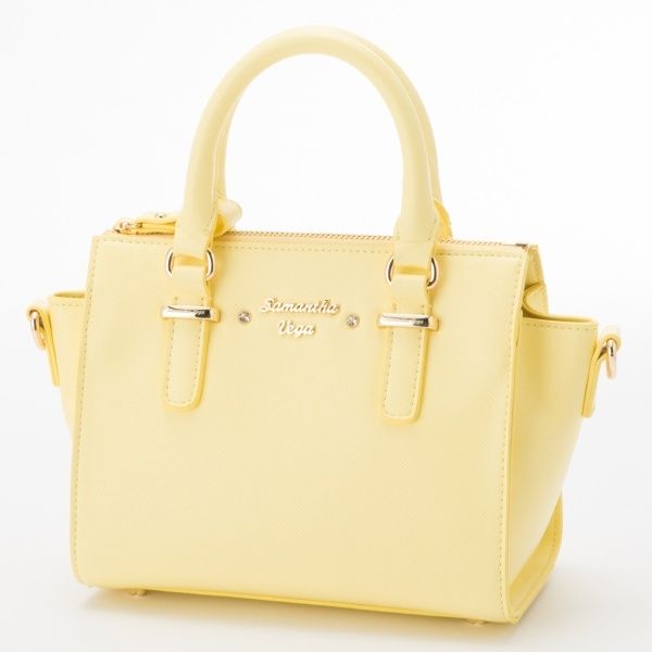 Samantha Thavasa Vega 2WAY Box Bow Bag Small Handbag Kawaii Cute JAPAN