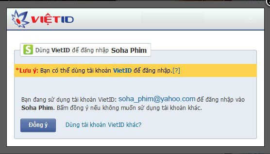 Giờ thì bạn đã có 1 tài khoản tại Soha Phim rồi đấy.