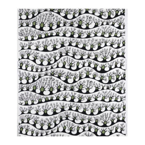 Discontinued Swedish Ikea Saralisa Fabric by Yard Design by Cilla