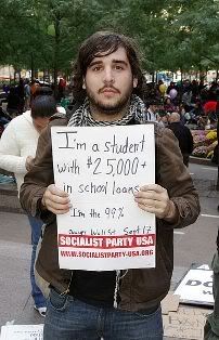 Occupy Wall Street Days of Rage Student Debt