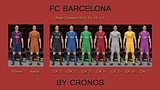 PES 2014 FC Barcelona 14-15 Kits v3 by Cronos