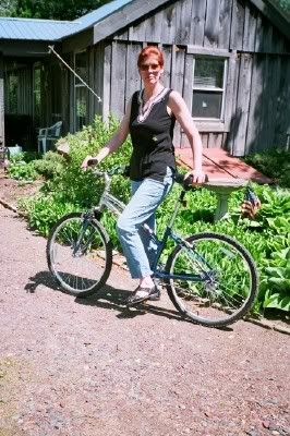 Charlene &amp; her Bicycle