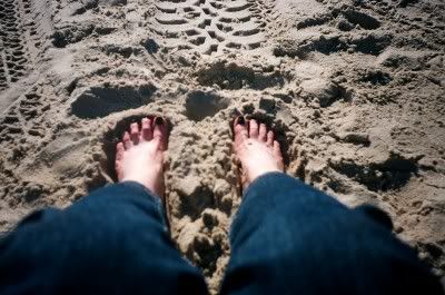 Toes in the Sand