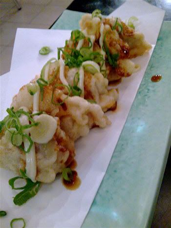 tempura gyoza
