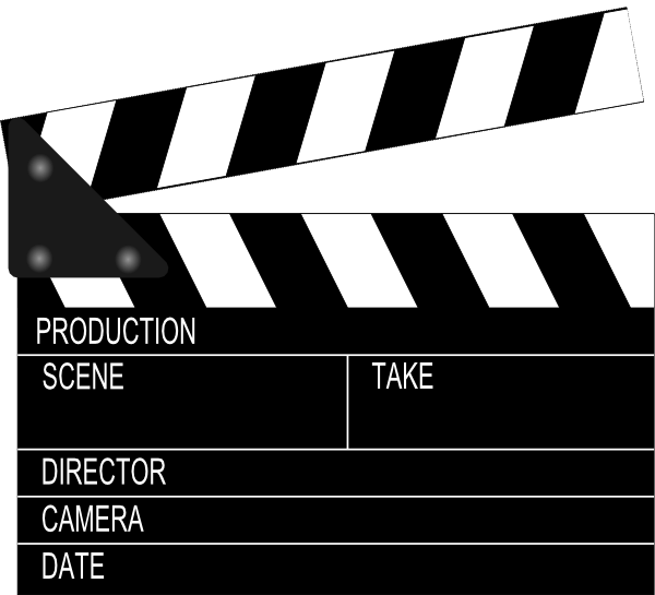 movie slate board