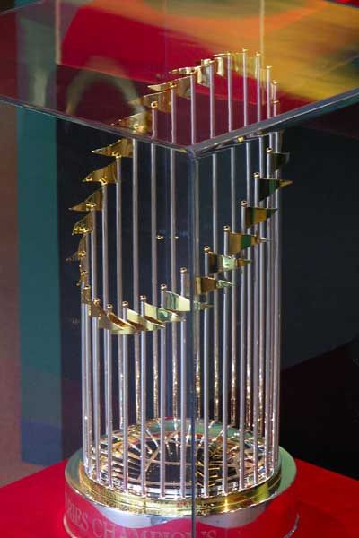 World Series trophy