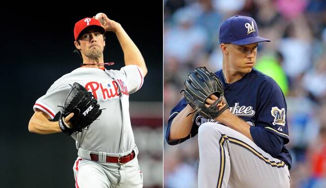 Cole Hamels Zack Greinke