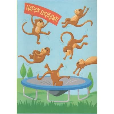 Monkey trampoline