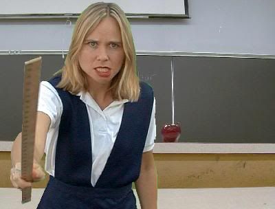 angry teacher