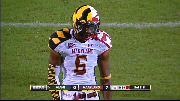 University of Maryland football uniforms