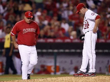 Scioscia visits Kazmir