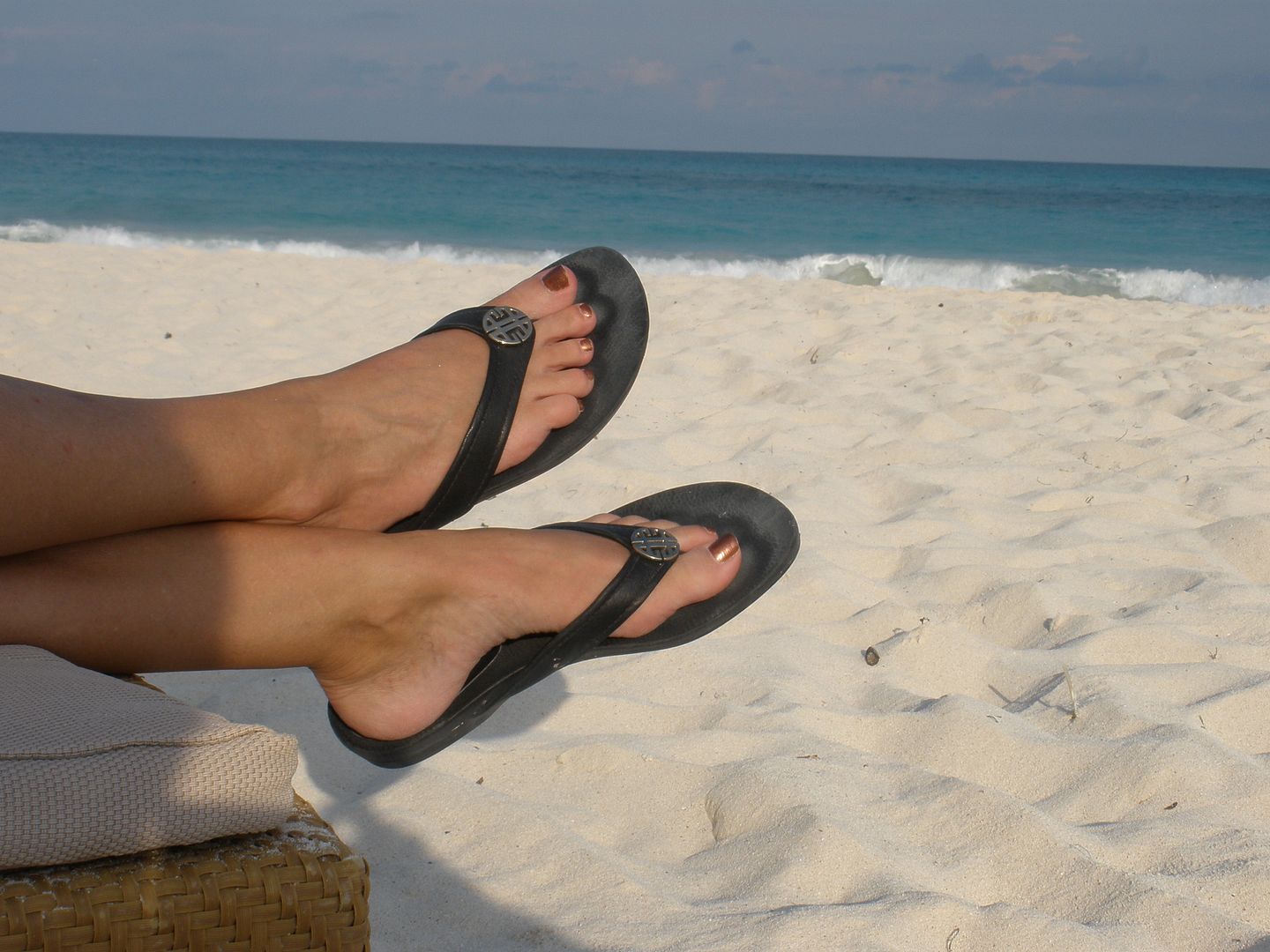 My shoes were so excited to get to come out on the beach and to get