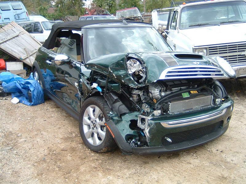 BUSHFINGER MINI: Another crashed MINI