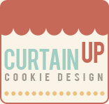 Curtain Up Cookie Design