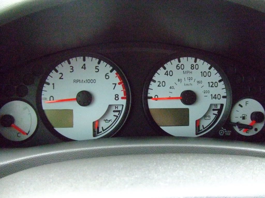 Nissan frontier gauge face #1