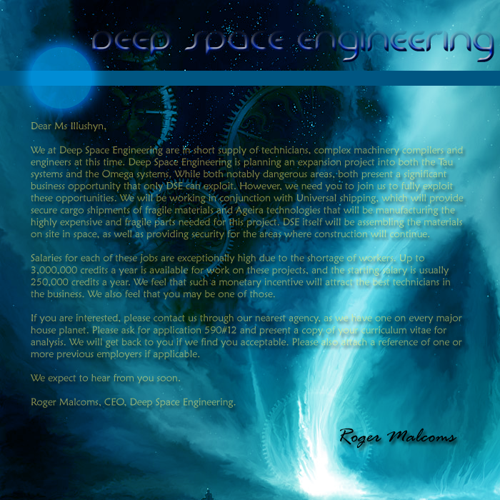 [Image: DSEletter.png]