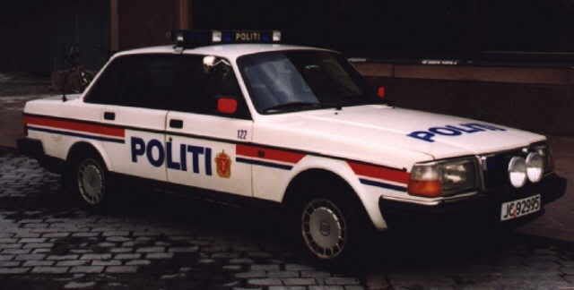 Gamle danske politibiler