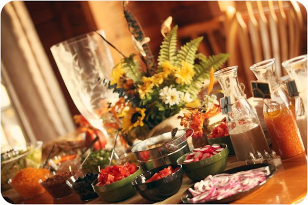  in Mason jars on each dinner table Perfect settings for a fall wedding 