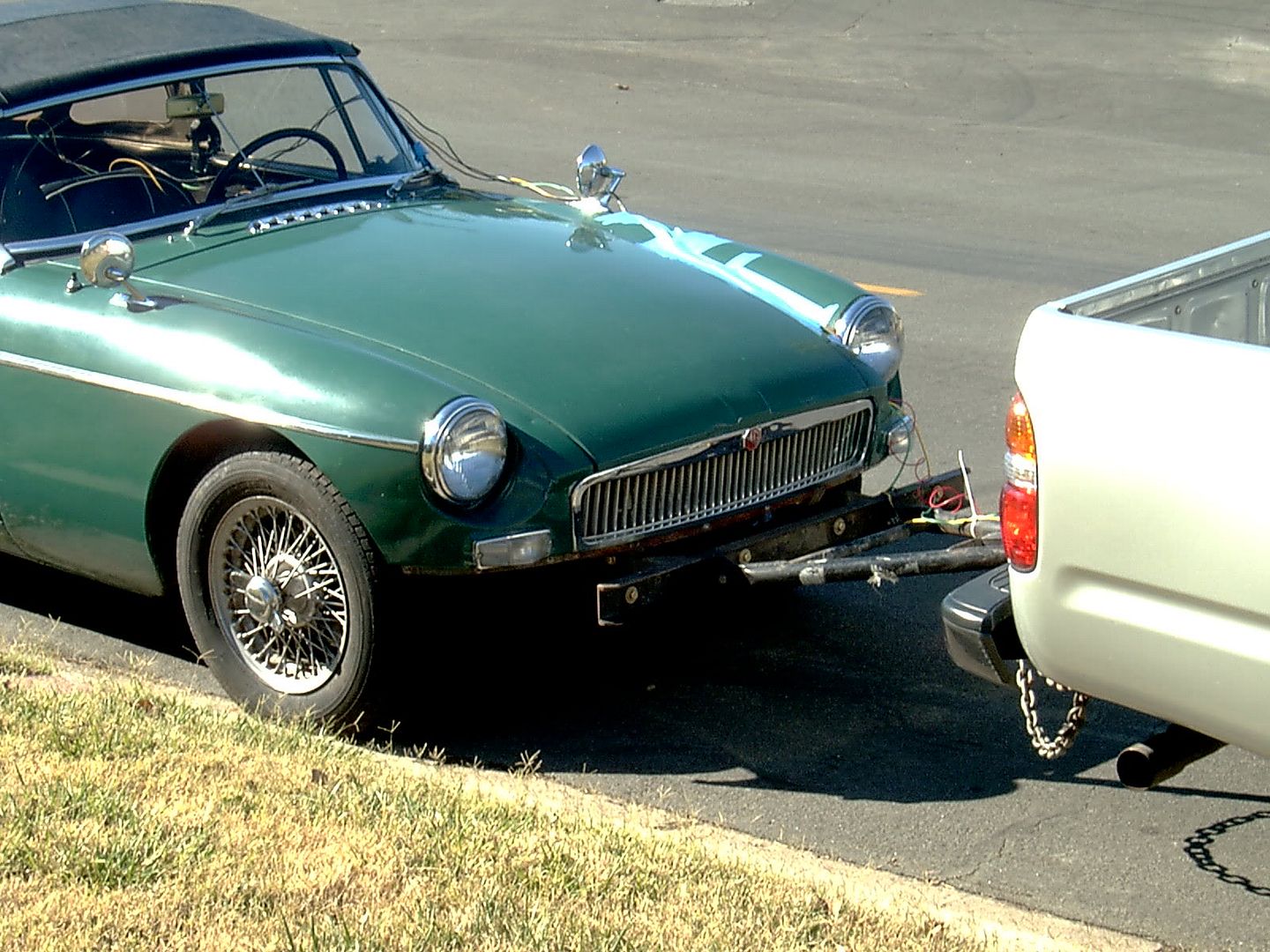 Mg midget tow hitch