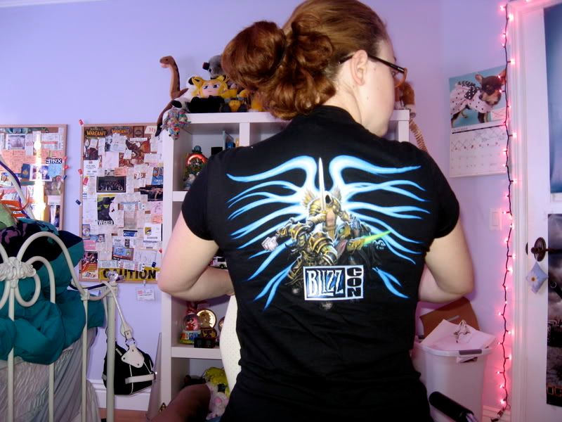 blizzcon 08 t-shirt back