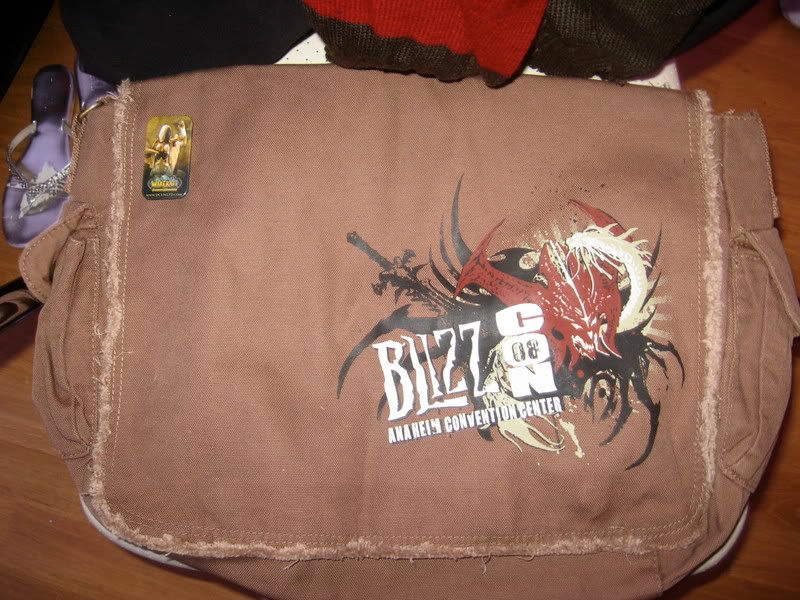 blizzcon 08 messenger bag