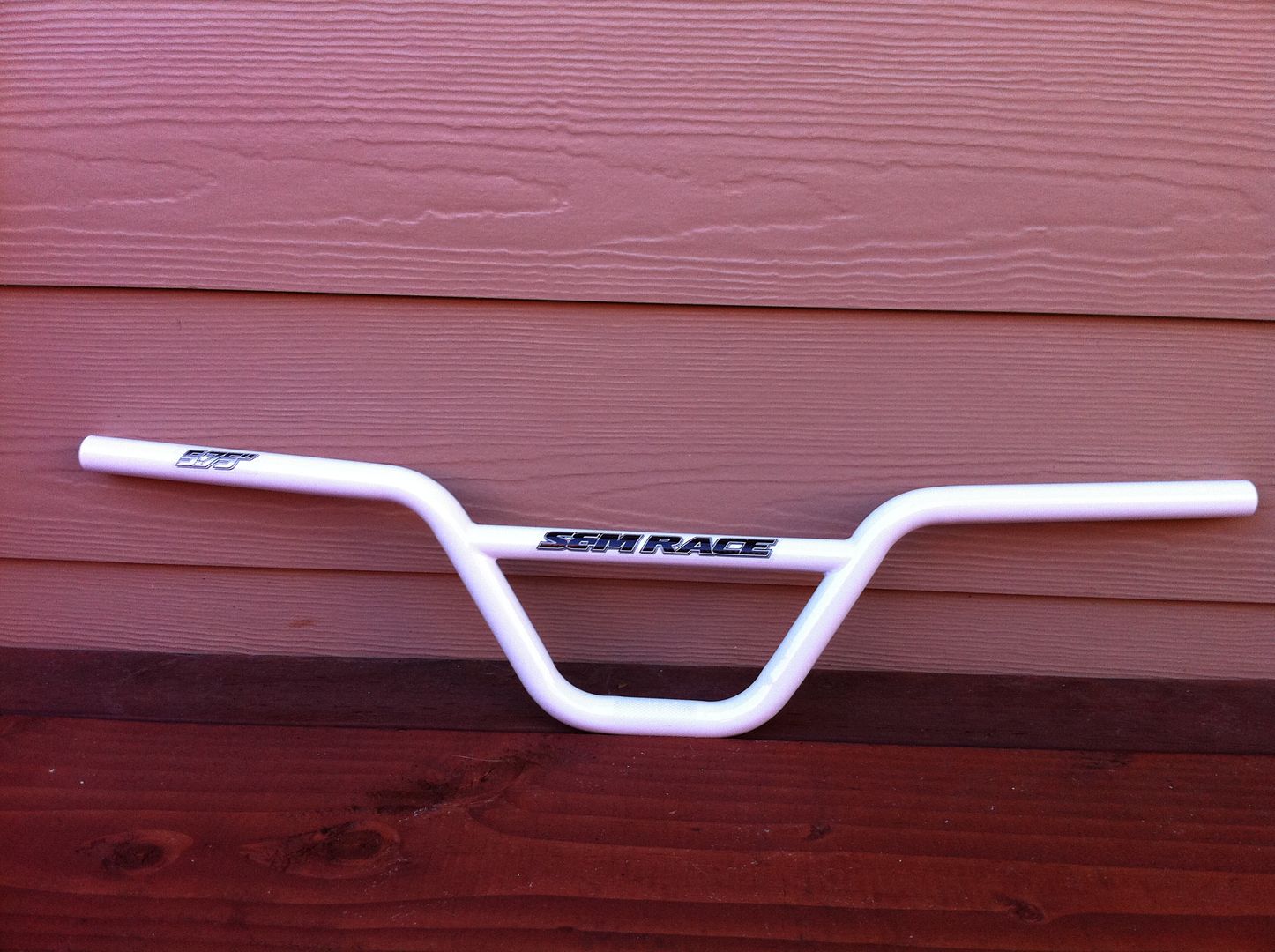 BIKES 5.75 RACE BARS HANDLEBARS WHITE BAR CRUISER  