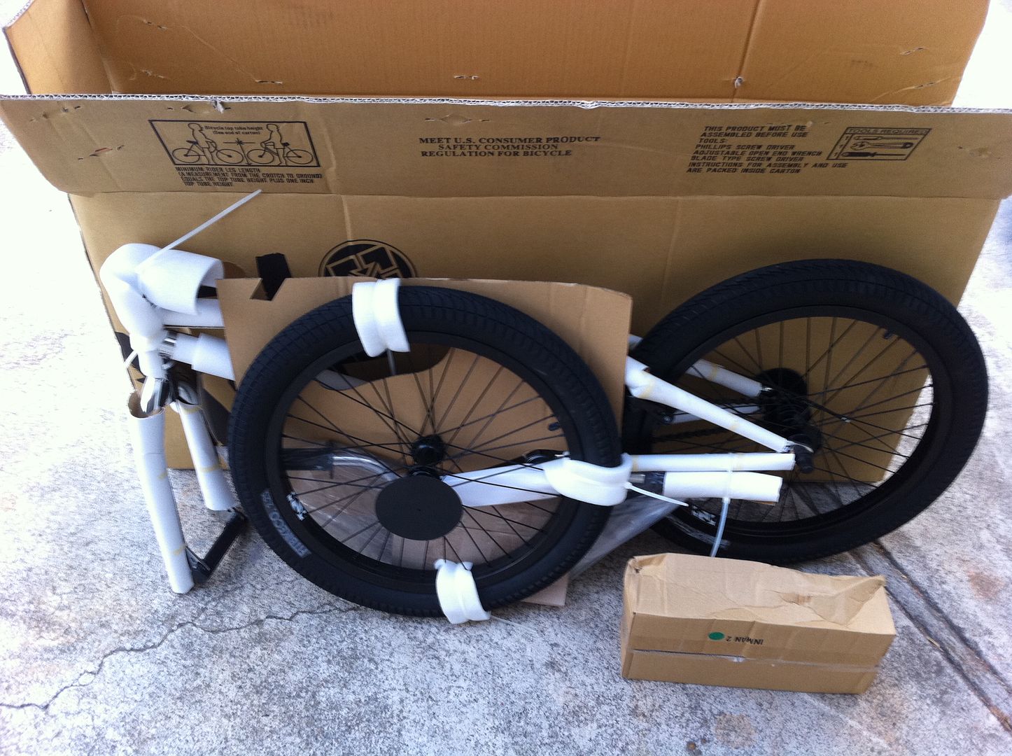 2012 FIT BIKE MIKE AITKEN 1 GUNMETAL GREY GRAY BMX S&M SIGNATURE BIKE 