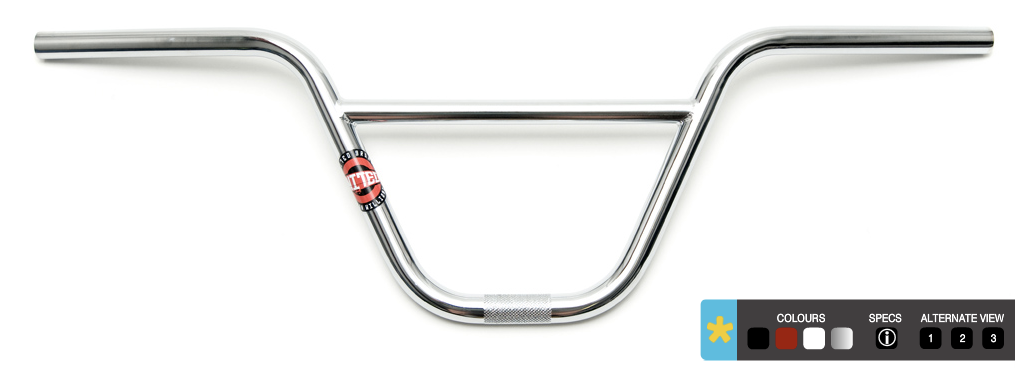 UNITED BIKES NW GRANDE BARS CHROME 8.25 HANDLEBAR S&M  