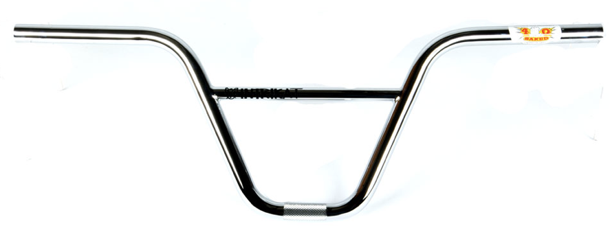 BIKES INTRIKAT FLATLAND HANDLEBAR CHROME BARS FLAT  