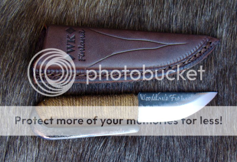   Handamde Viking Pocket Neck Puukko Knife WoodsKnife Finland  