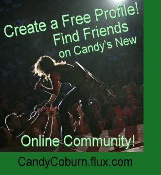 Create a Free Profile!  Find Friends on Candy's New Online Community!
